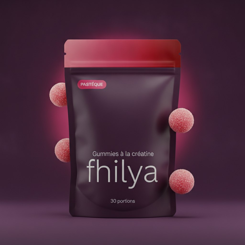 Sachet Fhilya gummies à la créatine Pastèque