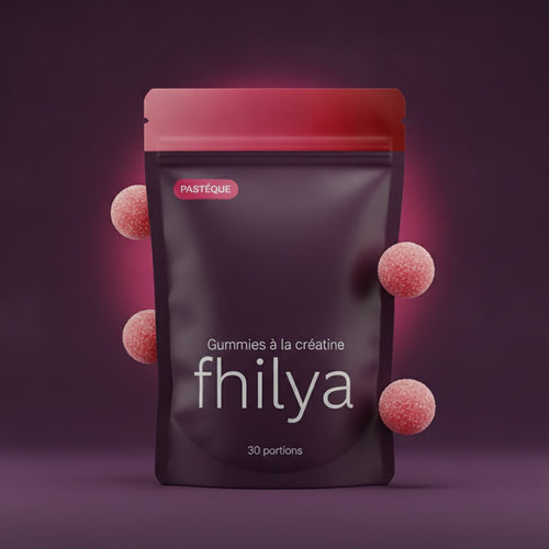 Sachet Fhilya gummies à la créatine Pastèque