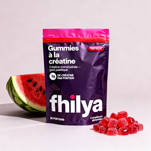 Gummies à la créatine Fhilya goût Pastèque